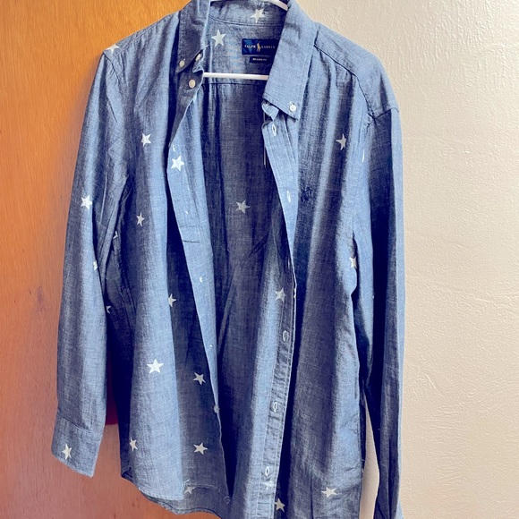 Brand new jean shirt by Ralph Lauren - Picture 1 of 4